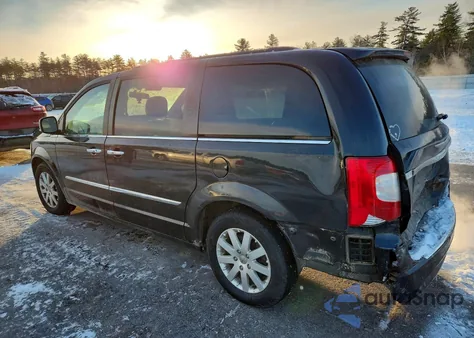 2012 Chrysler Town & Country Touring L z USA, uszkodzony, nr VIN 2C4RC1CG8CR105893